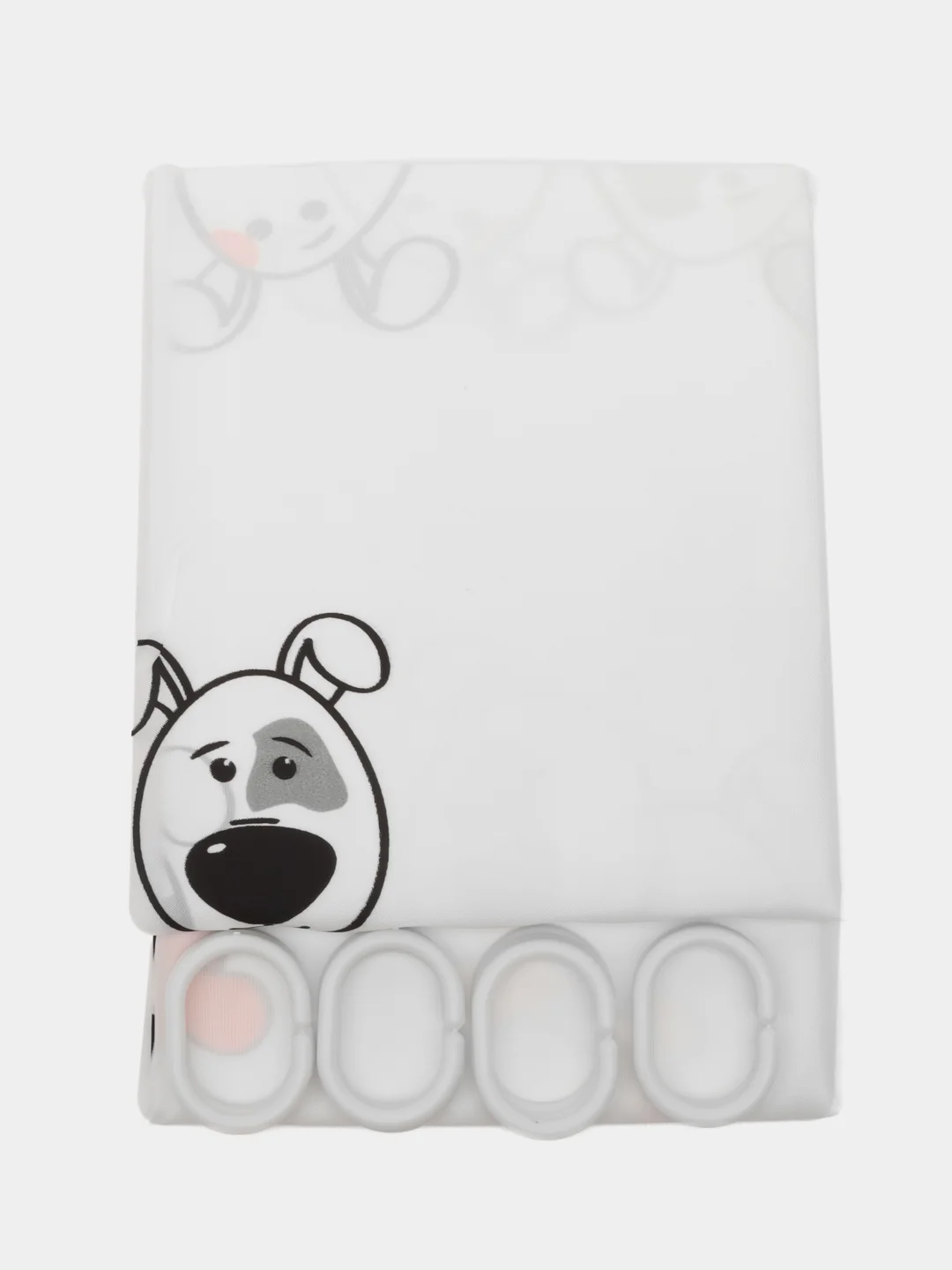 Штора для ванной Funny Dogs Тканевая, 180х180 см