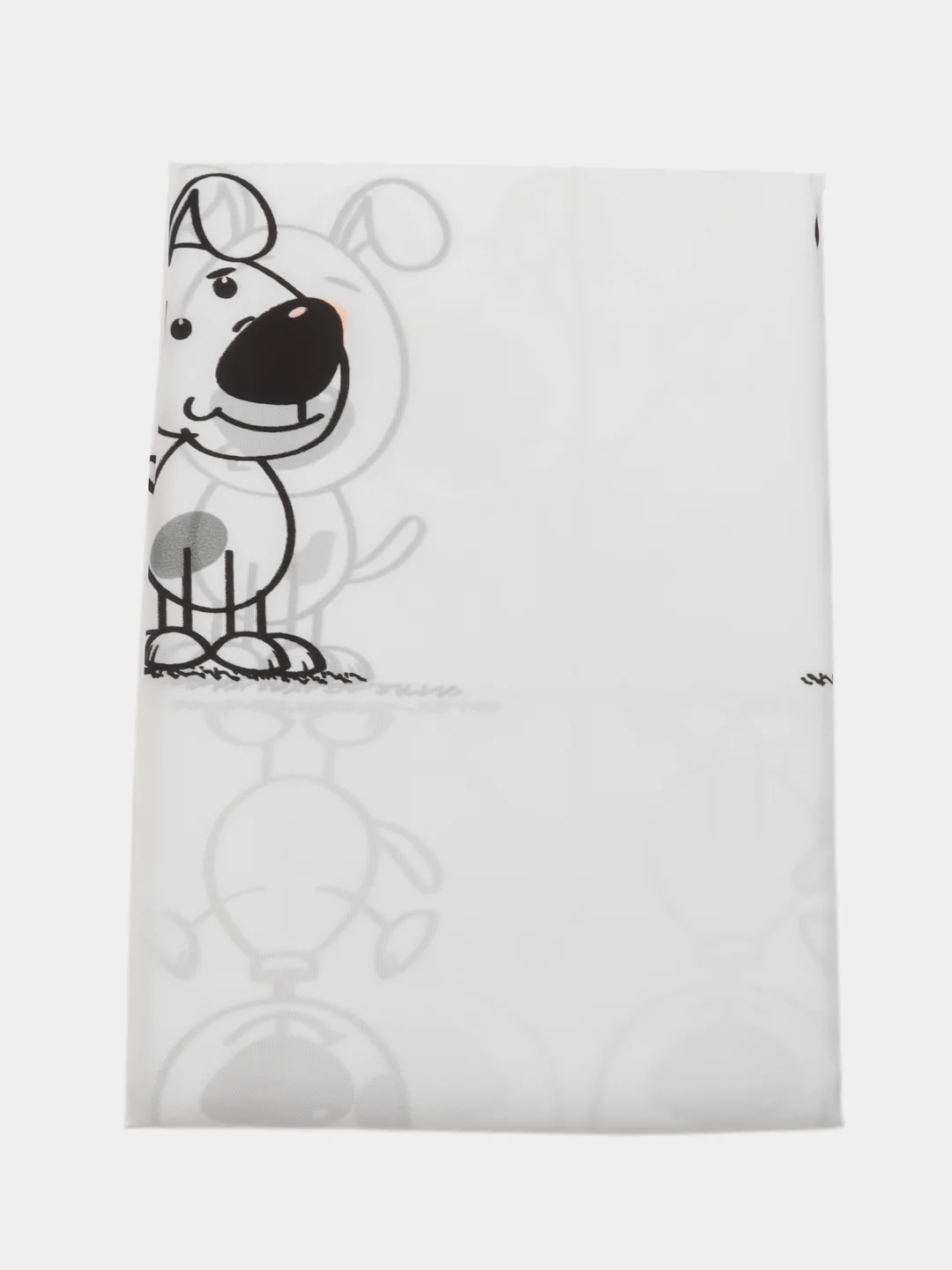 Штора для ванной Funny Dogs Тканевая, 180х180 см