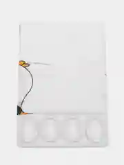 Штора для ванной PENGUINS Тканевая, 180х180 см