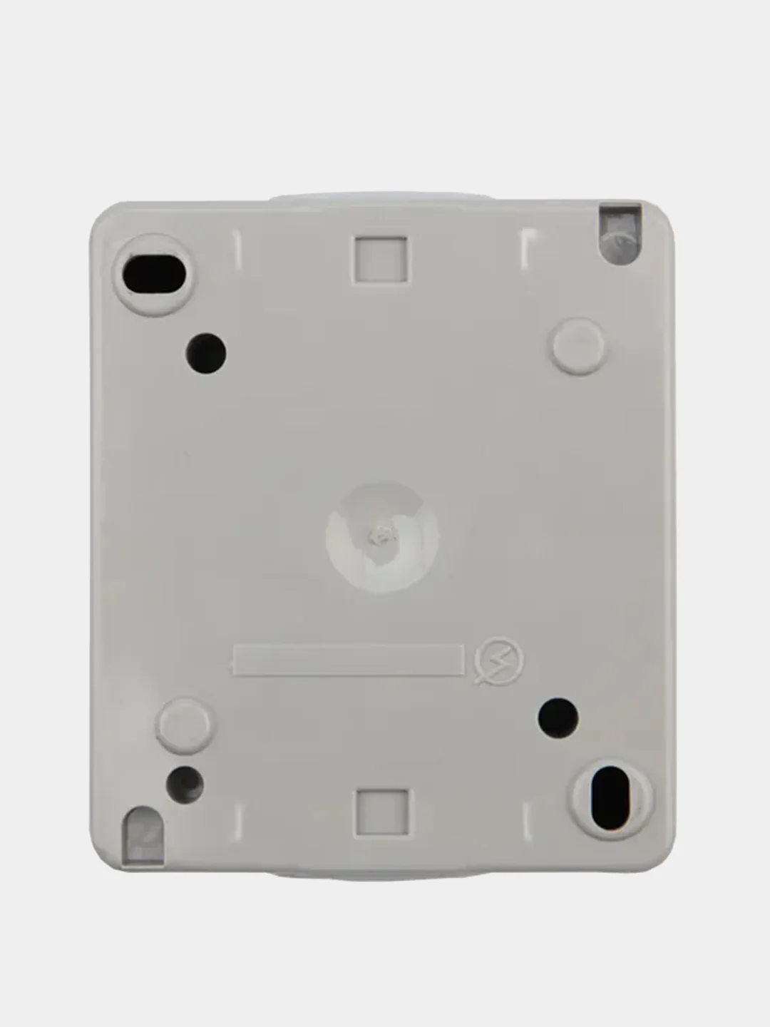 Розетка одноместная KRANZ INDUSTRIAL, IP54, керамика, с заземлением, серая