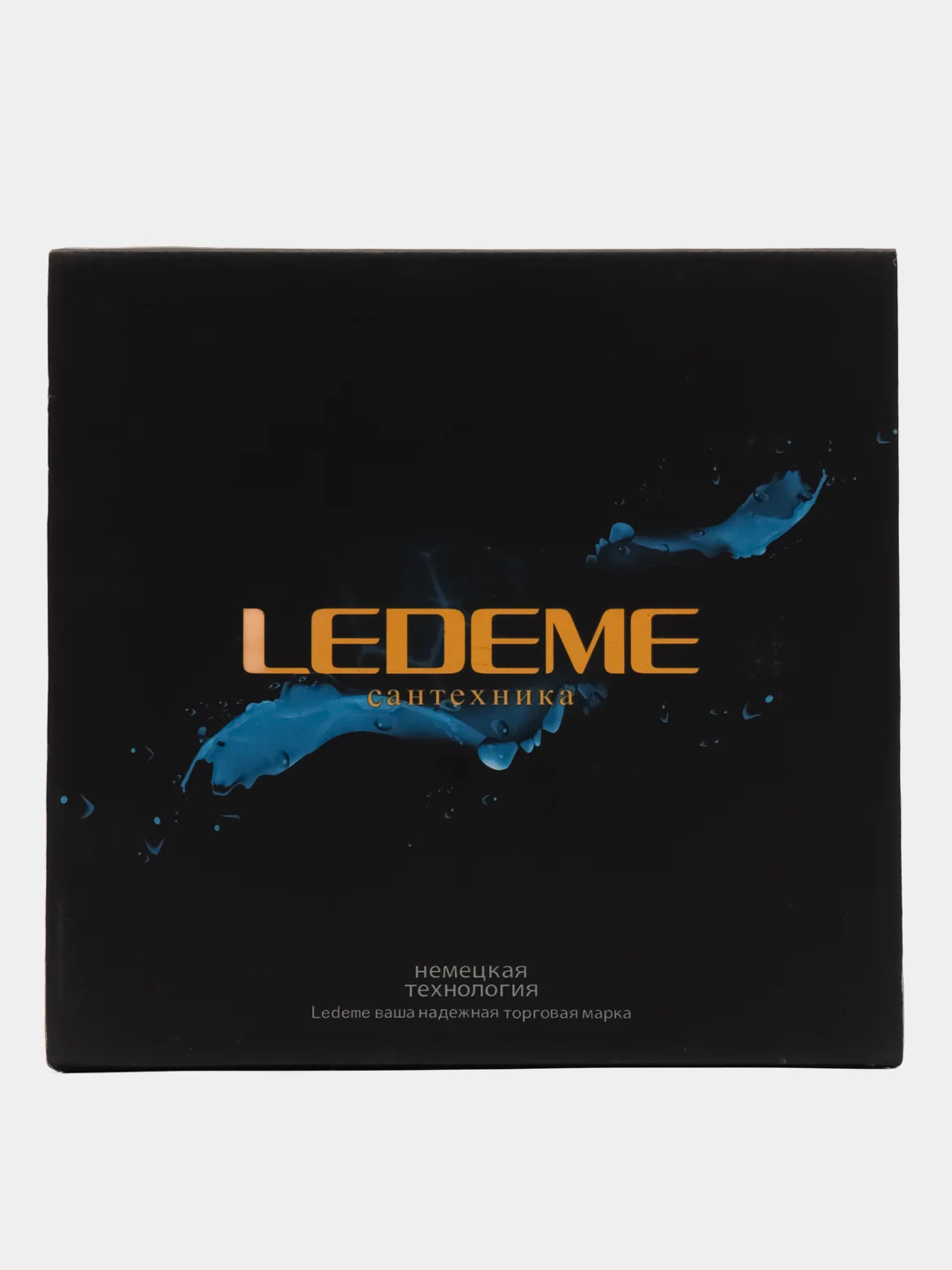 Смеситель для умывальника латунный Ledeme L1018