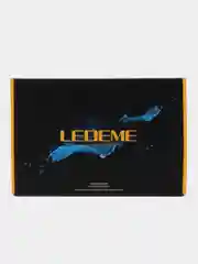 Черный смеситель  для умывальника латунный Ledeme L1099