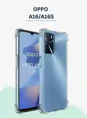 Чехол для OPPO A16 / A16s, с усиленными углами, силиконовый, прозрачный