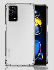 Чехол для OPPO A55 4G, с усиленными углами, силиконовый, прозрачный