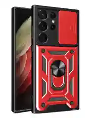 Золотой чехол противоударный armors для Samsung S23 Ultra / Самсунг S23 Ультра с защитой камеры