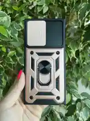 Розовый чехол противоударный armors для Samsung S23 Ultra / Самсунг S23 Ультра с защитой камеры