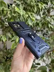 Темно-синий чехол противоударный armors для Samsung S23 Ultra / Самсунг S23 Ультра с защитой камеры