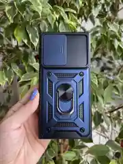 Темно-синий чехол противоударный armors для Samsung S23 Ultra / Самсунг S23 Ультра с защитой камеры