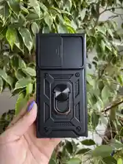 Черный чехол противоударный armors для Samsung S23 Ultra / Самсунг S23 Ультра с защитой камеры