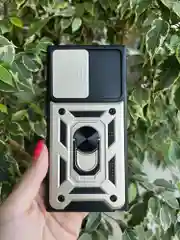 Зеленый чехол противоударный armors для Samsung S23 Ultra / Самсунг S23 Ультра с защитой камеры