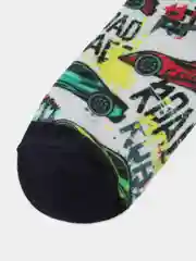 Носки детские с принтом (рисунком) хлопок. K-03