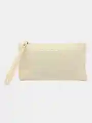 Бежевый женский кошелек, косметичка