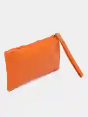 Оранжевый женский кошелек, косметичка