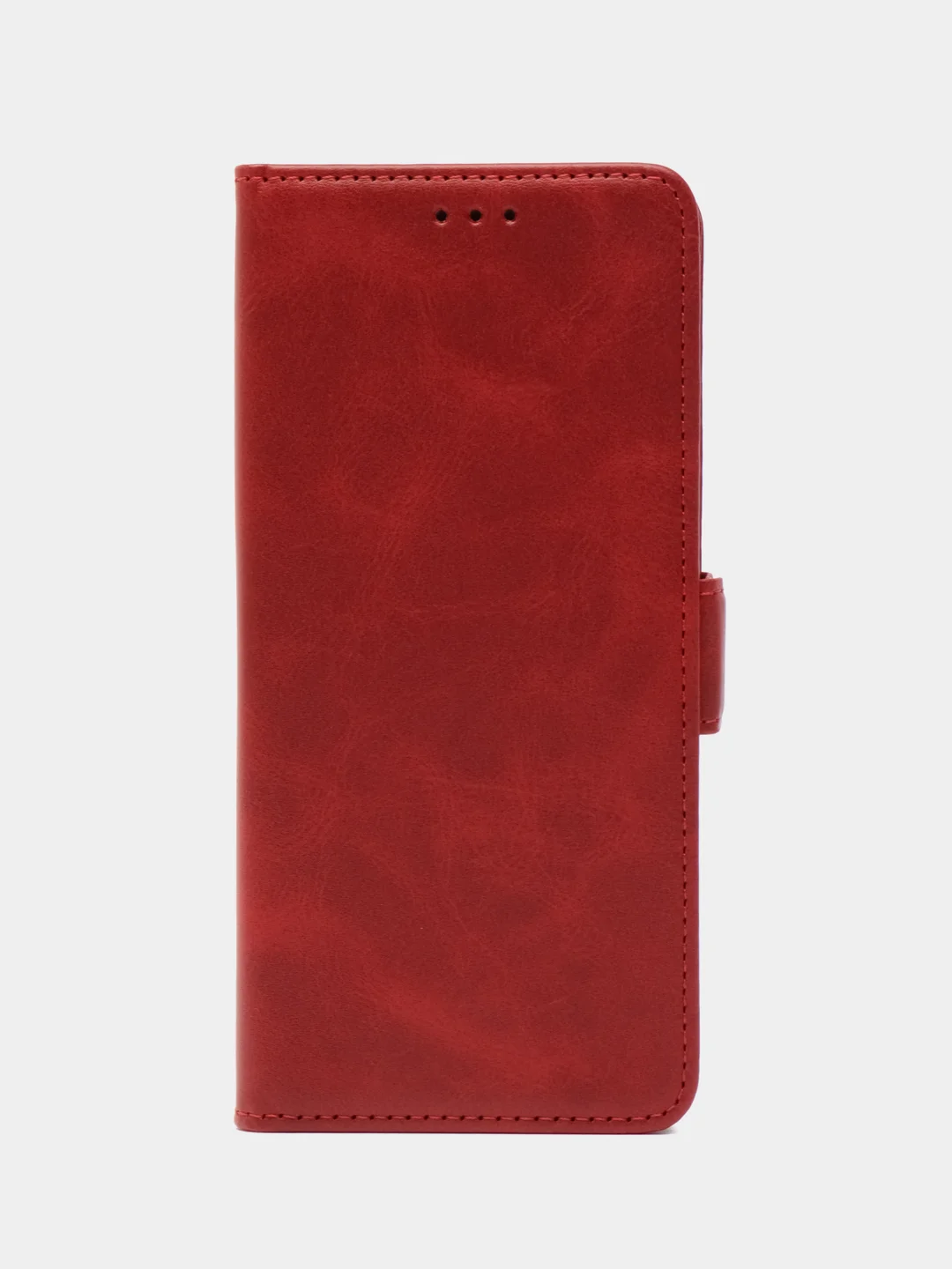 Красный чехол-книжка для Tecno POVA 6 / Pova 6 Pro 5G (Техно Пова 6 Про) с боковым магнитом
