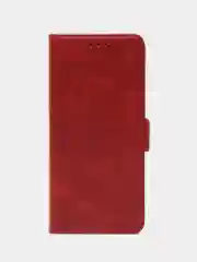 Красный чехол-книжка для Tecno POVA 6 / Pova 6 Pro 5G (Техно Пова 6 Про) с боковым магнитом