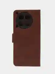 Коричневый чехол-книжка для Tecno CAMON 30 (Техно Камон 30) с боковым магнитом