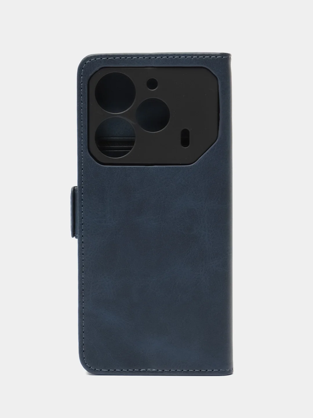 Синий чехол-книжка для Tecno POVA 6 / Pova 6 Pro 5G (Техно Пова 6 Про) с боковым магнитом