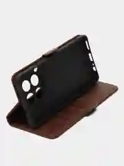 Коричневый чехол-книжка для Tecno CAMON 30 (Техно Камон 30) с боковым магнитом