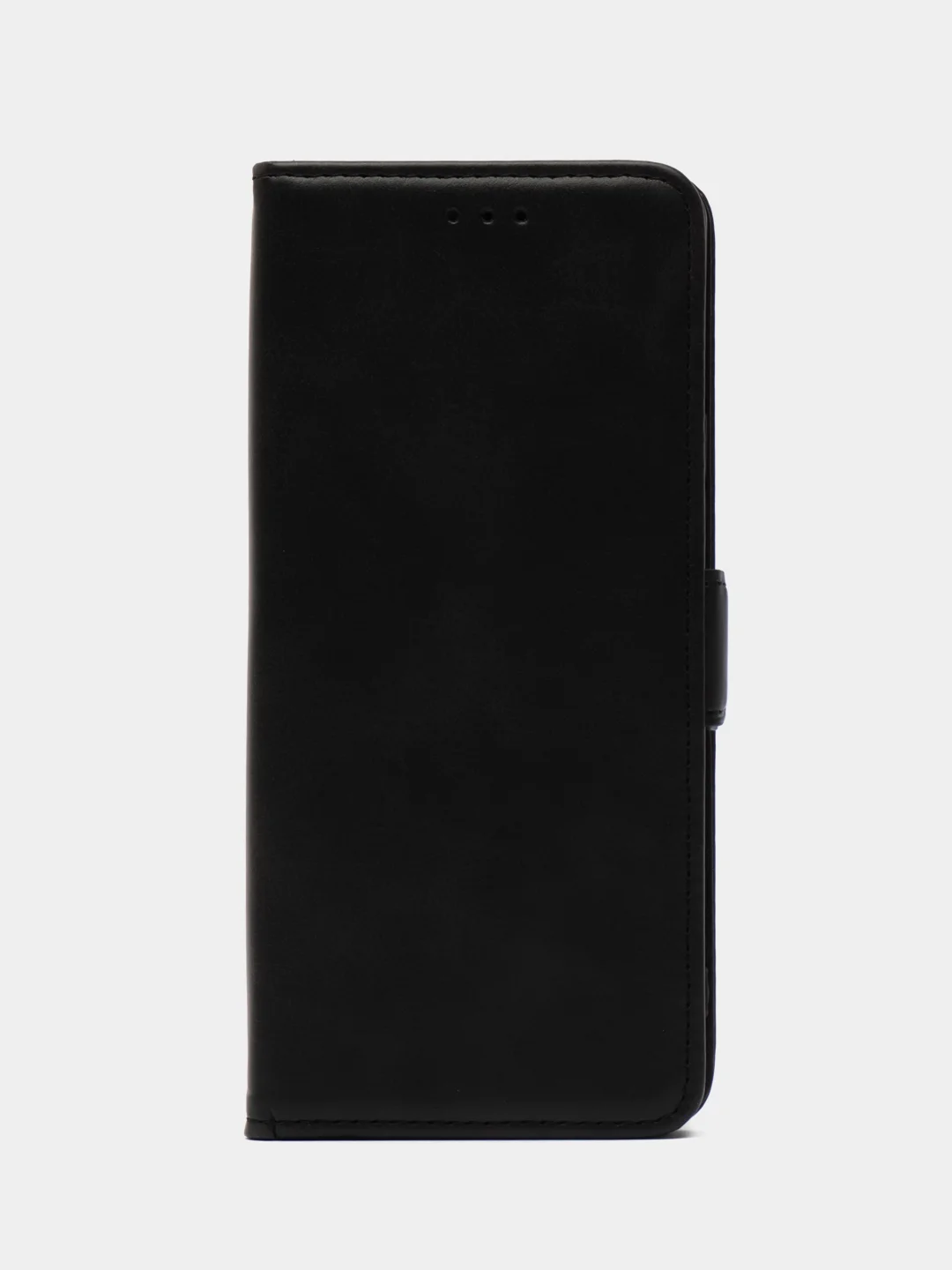 Черный чехол-книжка для Tecno CAMON 30 (Техно Камон 30) с боковым магнитом