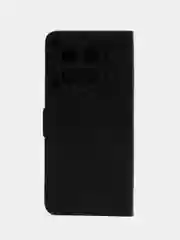 Черный чехол-книжка для Tecno CAMON 30 (Техно Камон 30) с боковым магнитом