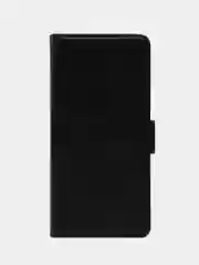 Черный чехол-книжка для Infinix NOTE 40 Pro (Инфиникс Ноут 40 Про) с боковым магнитом