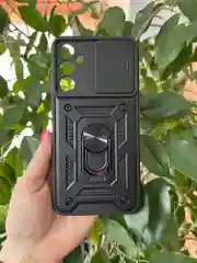 Черный чехол противоударный armors для Samsung A34 5G / Самсунг А34 5G с защитой камеры