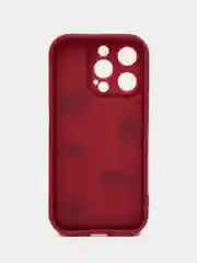 Бордовый чехол для iPhone, защитный чехол для Айфон 15, Айфон 15 Pro,Айфон 14, Айфон 14 Pro