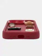 Бордовый чехол для iPhone, защитный чехол для Айфон 15, Айфон 15 Pro,Айфон 14, Айфон 14 Pro