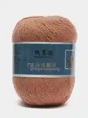Карамельный пряжа Норка Синяя Этикетка