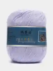 Лавандовый пряжа Норка Синяя Этикетка