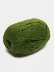 Тёмно-зелёный пряжа Норка Синяя Этикетка