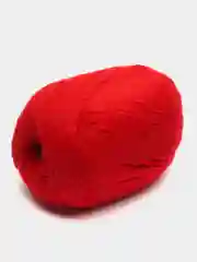 Красный пряжа Норка Синяя Этикетка