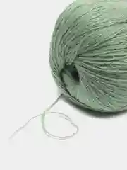 Оливковый пряжа Норка Синяя Этикетка