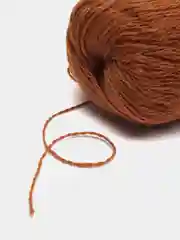 Коричневый пряжа Норка Синяя Этикетка
