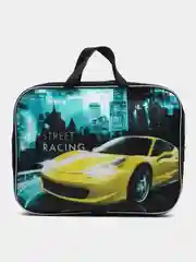 Папка с ручками детская, текстильная А4 "Street Racing"