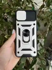 Красный чехол противоударный armors для Samsung A22S 5G / Самсунг А22S 5G с защитой камеры