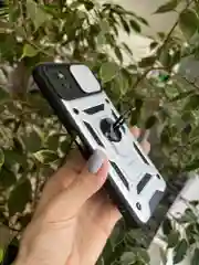 Красный чехол противоударный armors для Samsung A22S 5G / Самсунг А22S 5G с защитой камеры