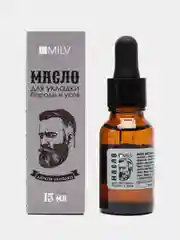 Масло для укладки бороды и усов. 15 мл Milv