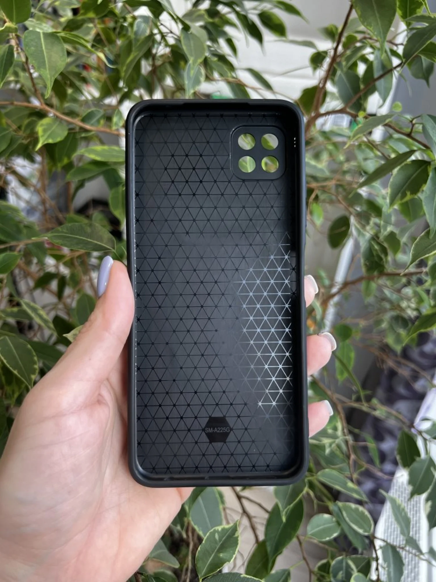 Темно-синий чехол противоударный armors для Samsung A22S 5G / Самсунг А22S 5G с защитой камеры