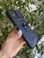 Темно-синий чехол противоударный armors для Samsung A22S 5G / Самсунг А22S 5G с защитой камеры