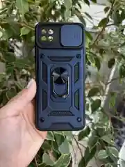 Темно-синий чехол противоударный armors для Samsung A22S 5G / Самсунг А22S 5G с защитой камеры