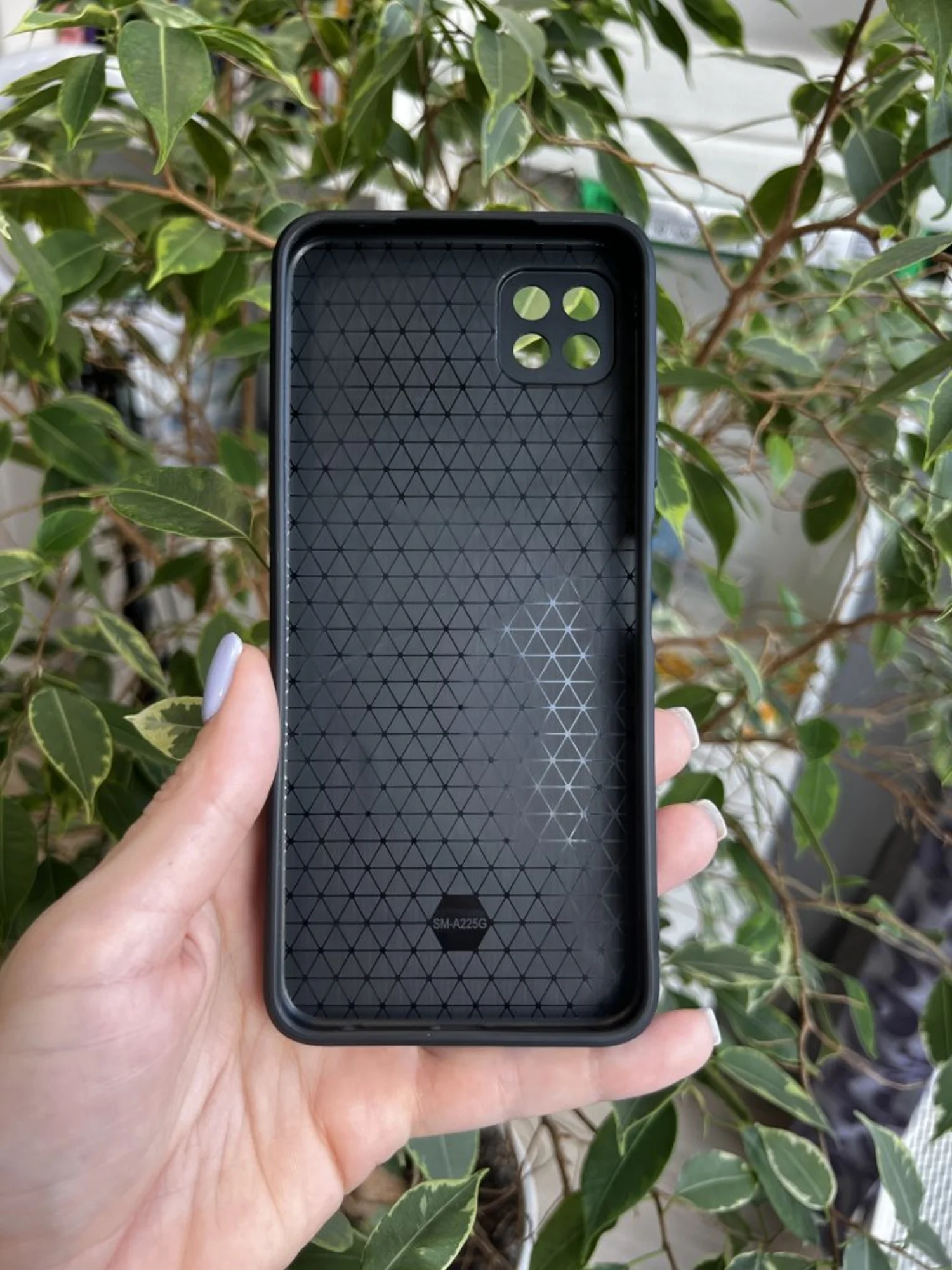 Темно-синий чехол противоударный armors для Samsung A22S 5G / Самсунг А22S 5G с защитой камеры