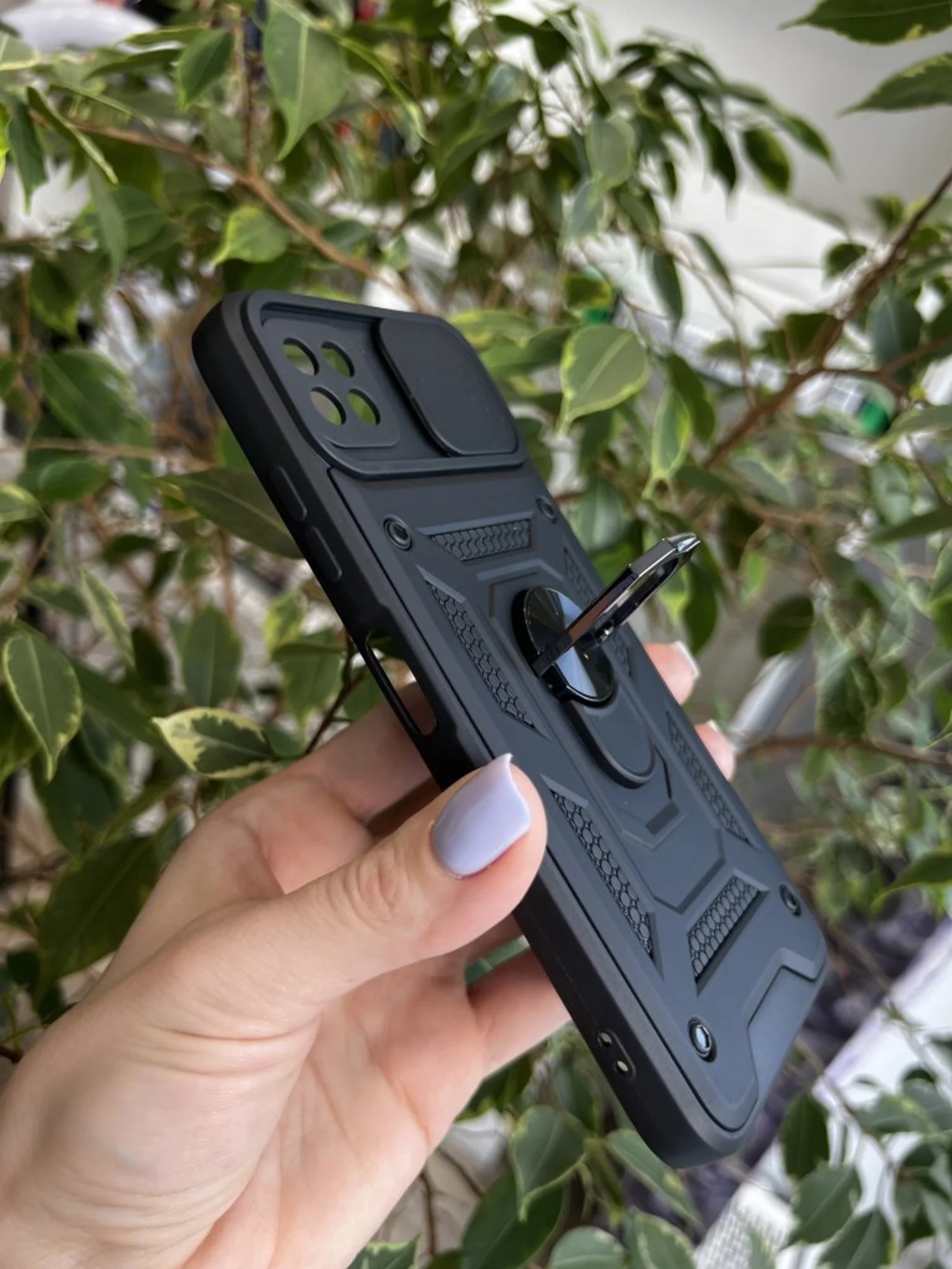 Темно-синий чехол противоударный armors для Samsung A22S 5G / Самсунг А22S 5G с защитой камеры