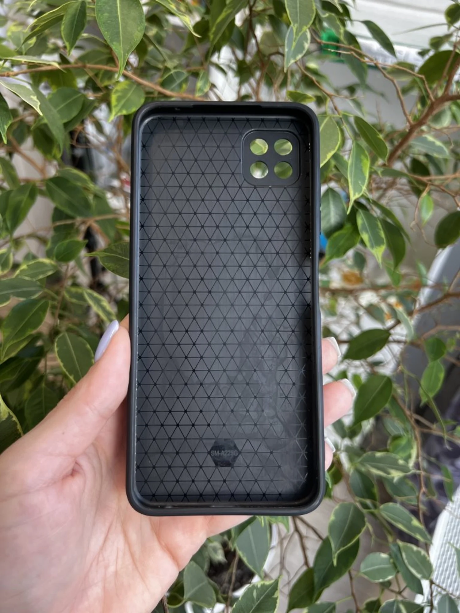 Красный чехол противоударный armors для Samsung A22S 5G / Самсунг А22S 5G с защитой камеры