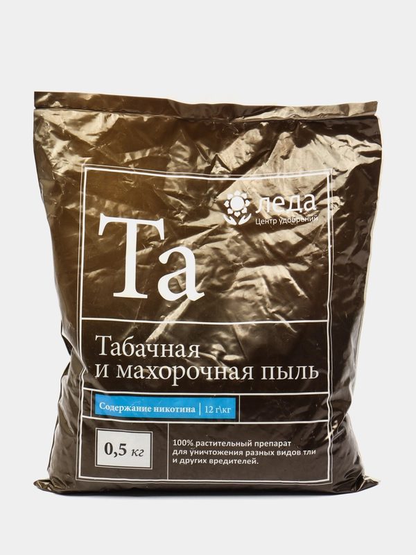 Пыль табачная и махорочная, средство от вредителей, 0,5 кг