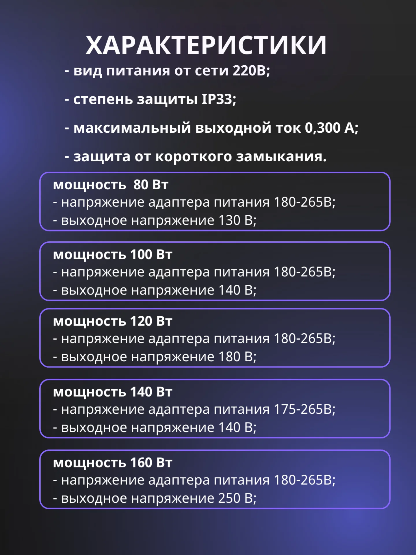 Драйвер (блок питания) для светодиодной ленты, люстры LED Driver 3color