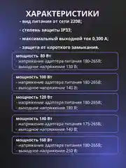 Драйвер (блок питания) для светодиодной ленты, люстры LED Driver 3color