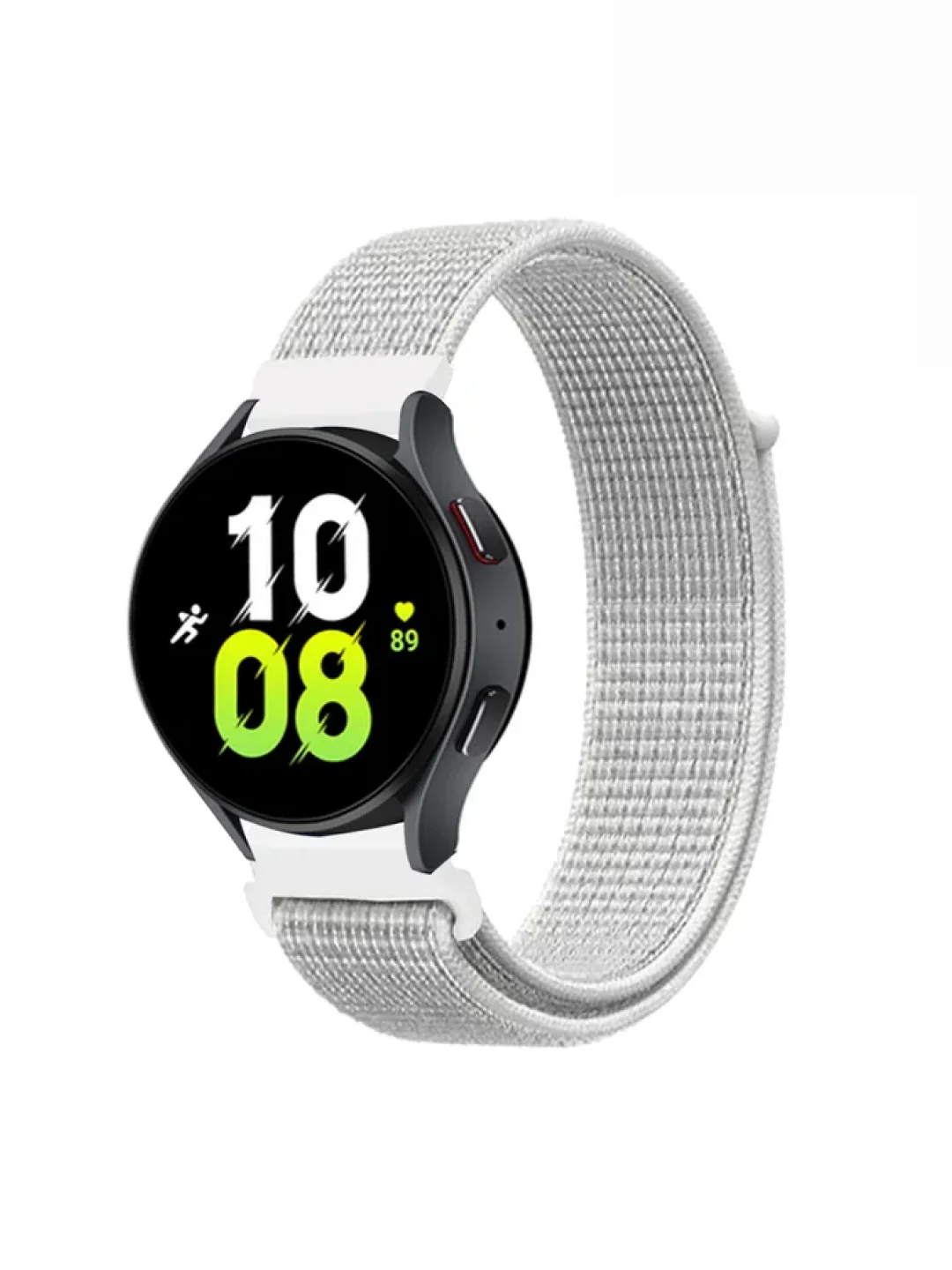 Белый ремешок нейлоновый для Xiaomi Amazfit Bip Lite GTR, GTS, Samsung gear S2 Classic, 42 мм