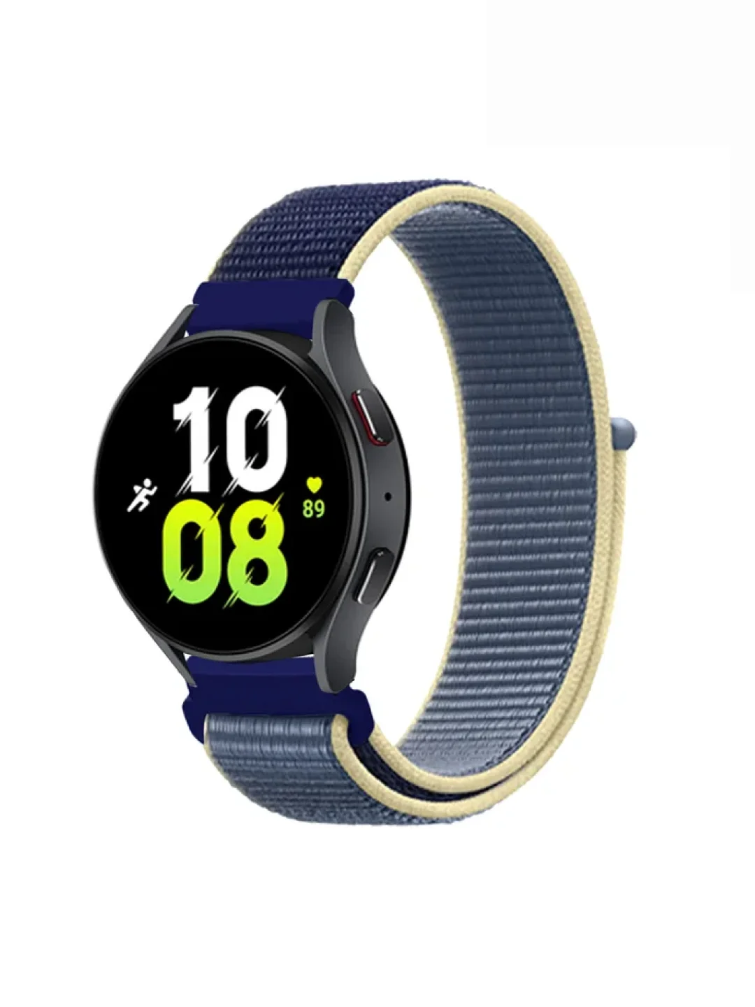 Индиго ремешок нейлоновый для Xiaomi Amazfit Bip Lite GTR, GTS, Samsung gear S2 Classic, 42 мм