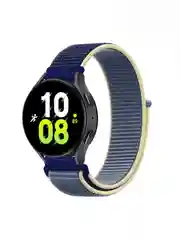Индиго ремешок нейлоновый для Xiaomi Amazfit Bip Lite GTR, GTS, Samsung gear S2 Classic, 42 мм